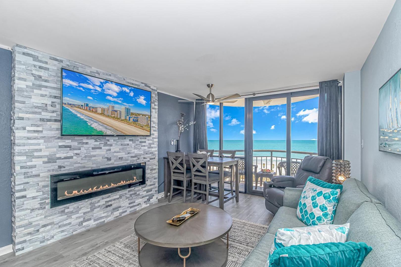 5Th Floor Direct Oceanfront Double Suite Sleeps 6 Meridian Plaza 503 Myrtle Beach Buitenkant foto