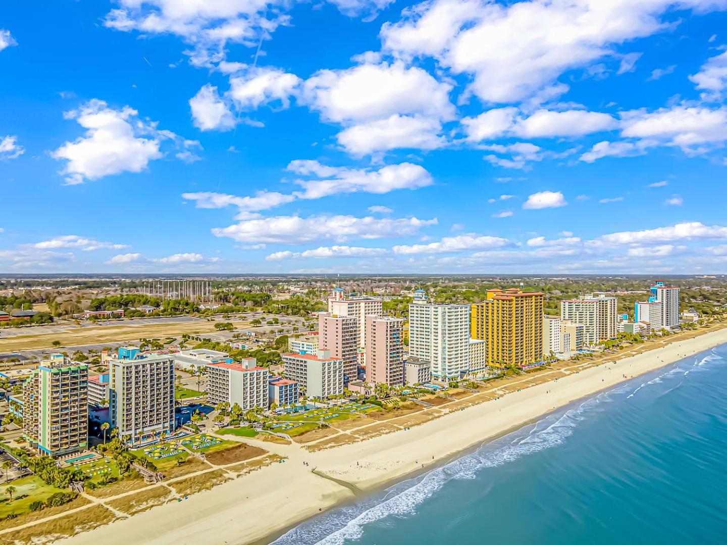 5Th Floor Direct Oceanfront Double Suite Sleeps 6 Meridian Plaza 503 Myrtle Beach Buitenkant foto