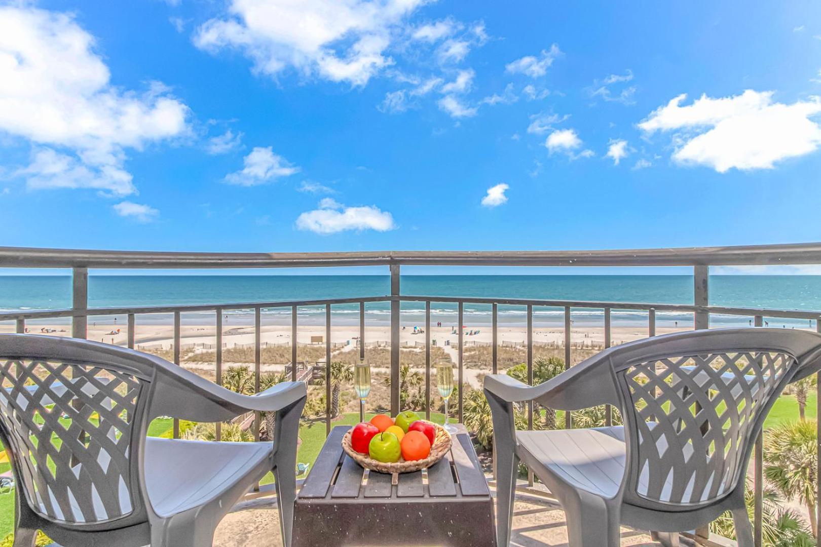 5Th Floor Direct Oceanfront Double Suite Sleeps 6 Meridian Plaza 503 Myrtle Beach Buitenkant foto