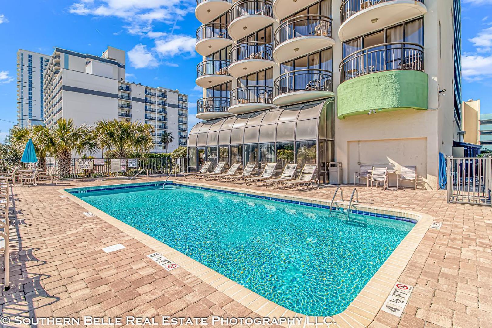 5Th Floor Direct Oceanfront Double Suite Sleeps 6 Meridian Plaza 503 Myrtle Beach Buitenkant foto
