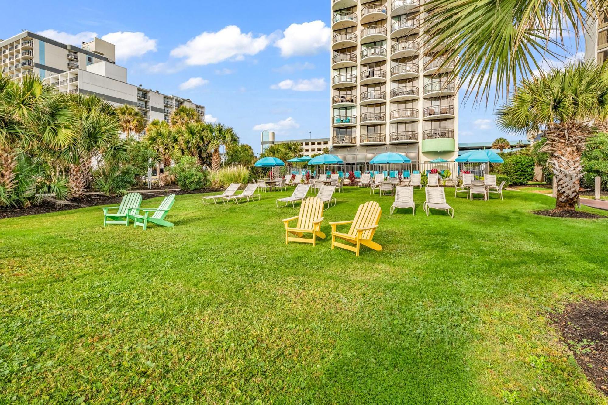 5Th Floor Direct Oceanfront Double Suite Sleeps 6 Meridian Plaza 503 Myrtle Beach Buitenkant foto