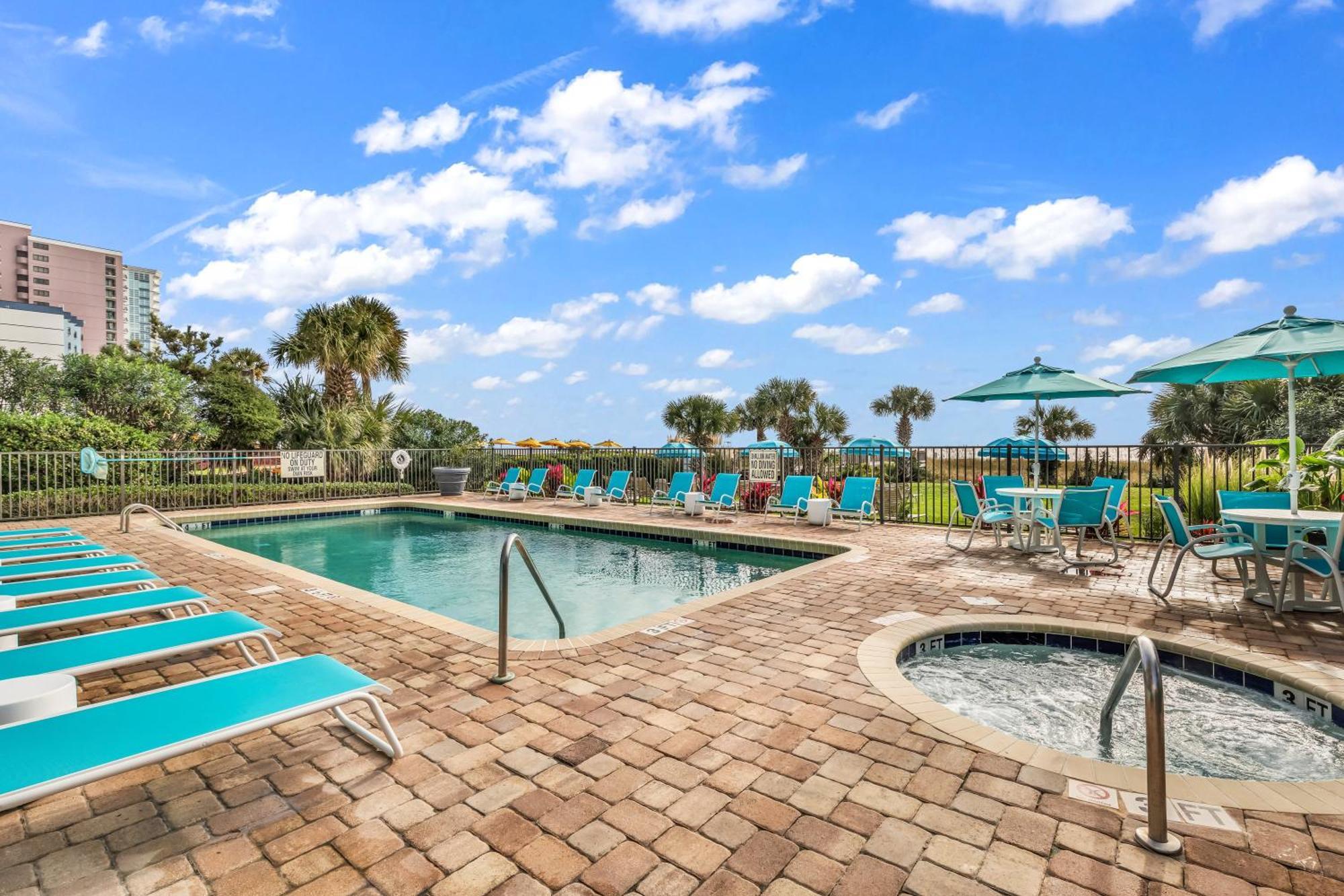 5Th Floor Direct Oceanfront Double Suite Sleeps 6 Meridian Plaza 503 Myrtle Beach Buitenkant foto