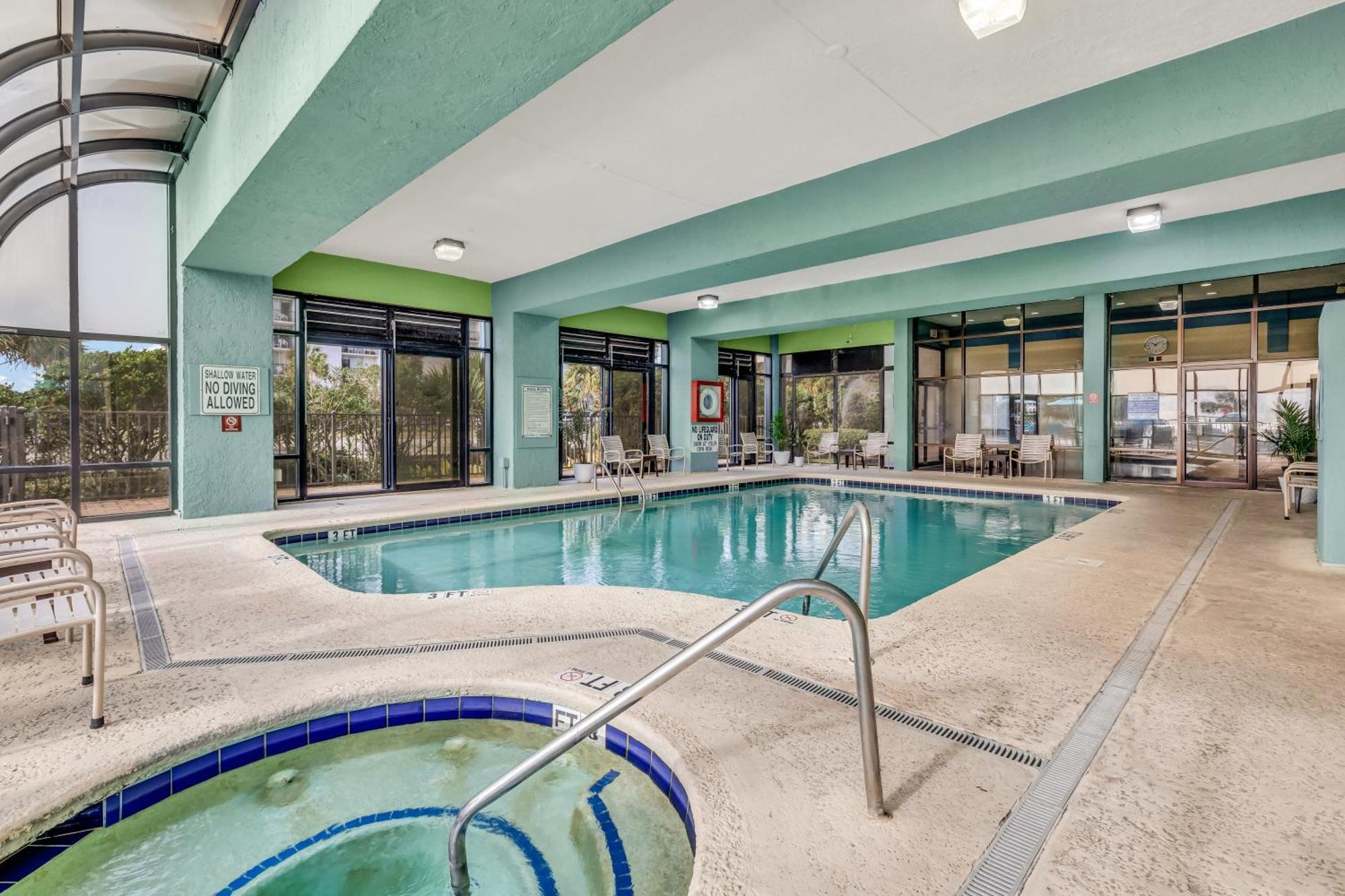 5Th Floor Direct Oceanfront Double Suite Sleeps 6 Meridian Plaza 503 Myrtle Beach Buitenkant foto