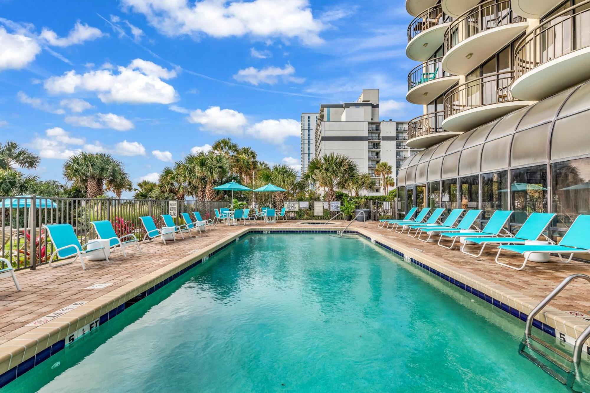5Th Floor Direct Oceanfront Double Suite Sleeps 6 Meridian Plaza 503 Myrtle Beach Buitenkant foto