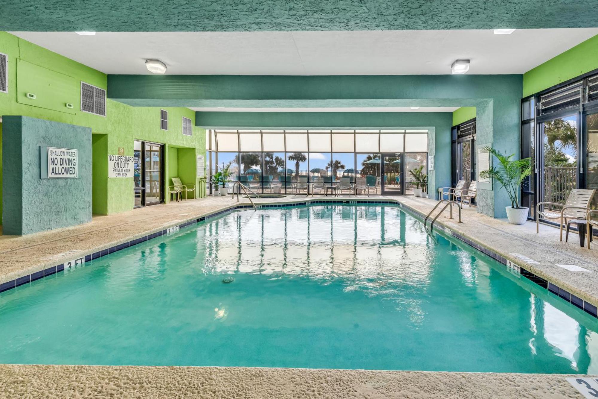 5Th Floor Direct Oceanfront Double Suite Sleeps 6 Meridian Plaza 503 Myrtle Beach Buitenkant foto