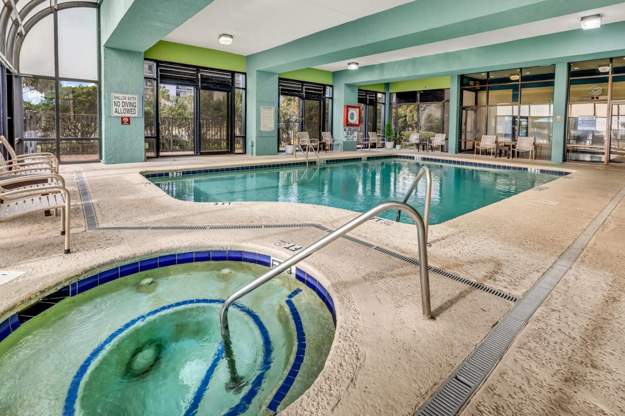 5Th Floor Direct Oceanfront Double Suite Sleeps 6 Meridian Plaza 503 Myrtle Beach Buitenkant foto